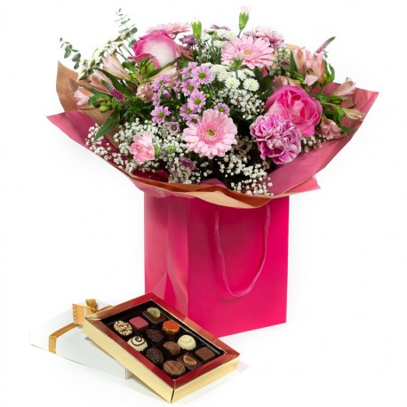 Rosemary with chocolates