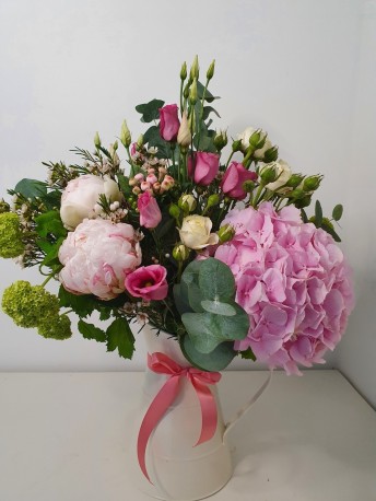 Summer Country blooms jug