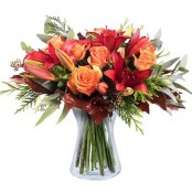 autumn vase