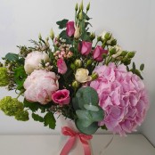 Summer Country blooms jug